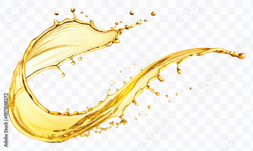 abstract 3d fresh olive oil splash explosion, flying olive oil on the air cut isolated on white background