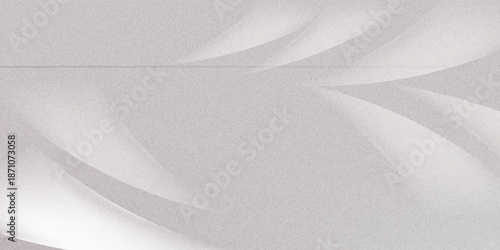 Minimal abstract light gray background for product presentation. Soft shadow and light from windows on white wall grainy.