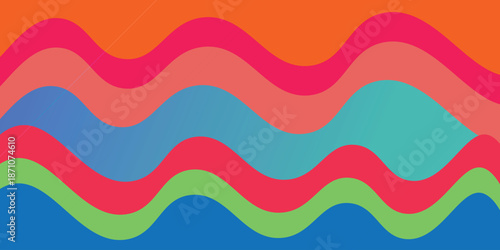 Dynamic Colorful Geometric Wave Background for Fashionable Design with fluid splash and holography for fashionable invitation, poster, flyer