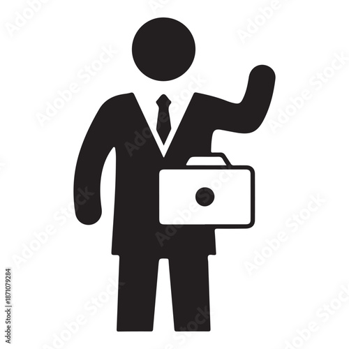 Business Ethics Conflict Concept Showing Moral Struggle and Integrity Balance