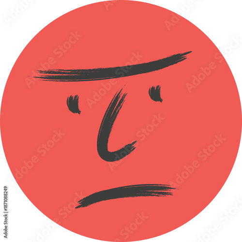 Angry emoji illustration
