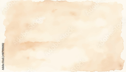 Watercolor texture background with beige tones.