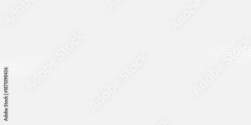 Abstract White Fintech Financial Technology Background Halftone Pattern. Abstract Business Technology Science Vector Background.