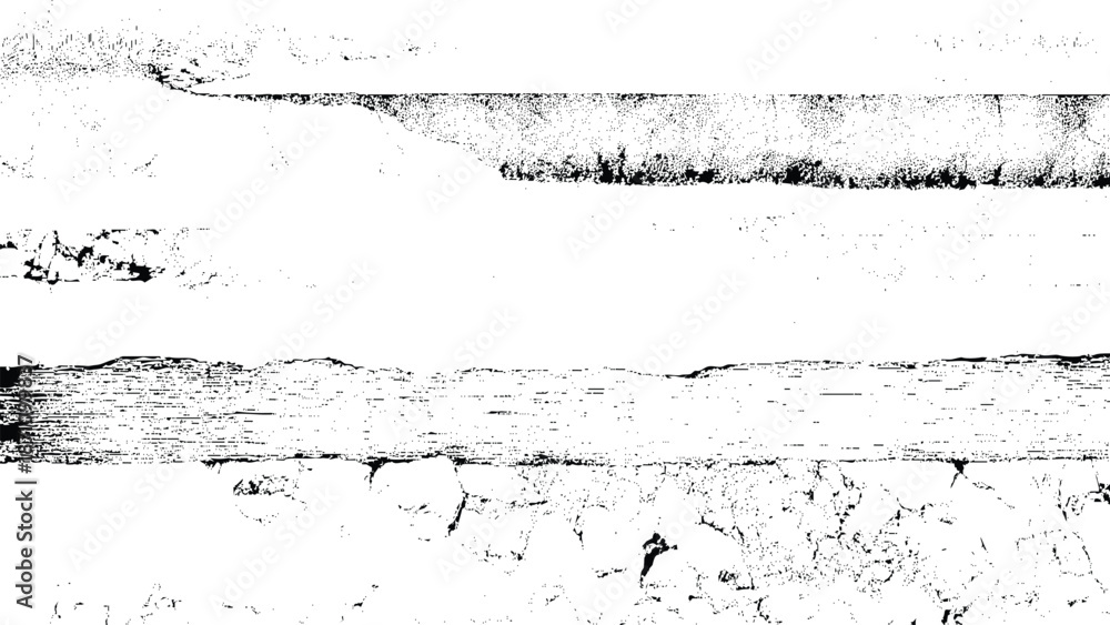 Obraz premium A heavily damaged and deteriorated surface with cracks and scratches on concrete or stone texture