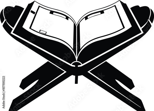 Young professional working diligently in modern office space