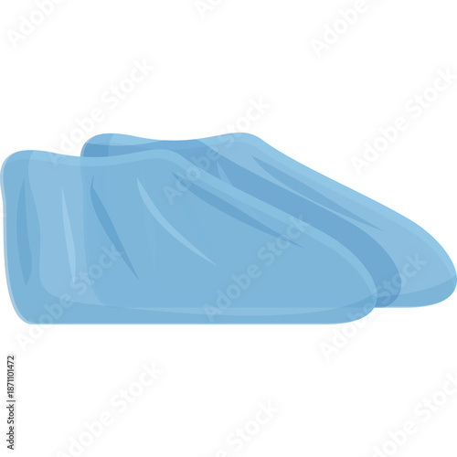 Blue Disposable Shoe Covers