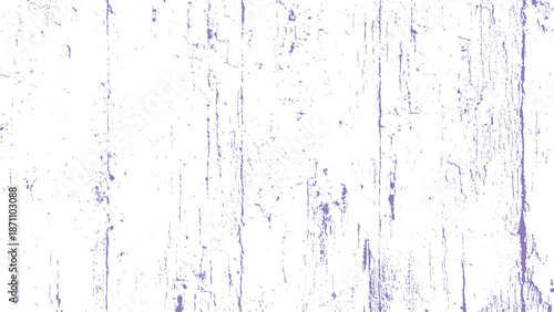 Purple streaks and splatters on white background  abstract texture grunge effect decorative design element artistic pattern