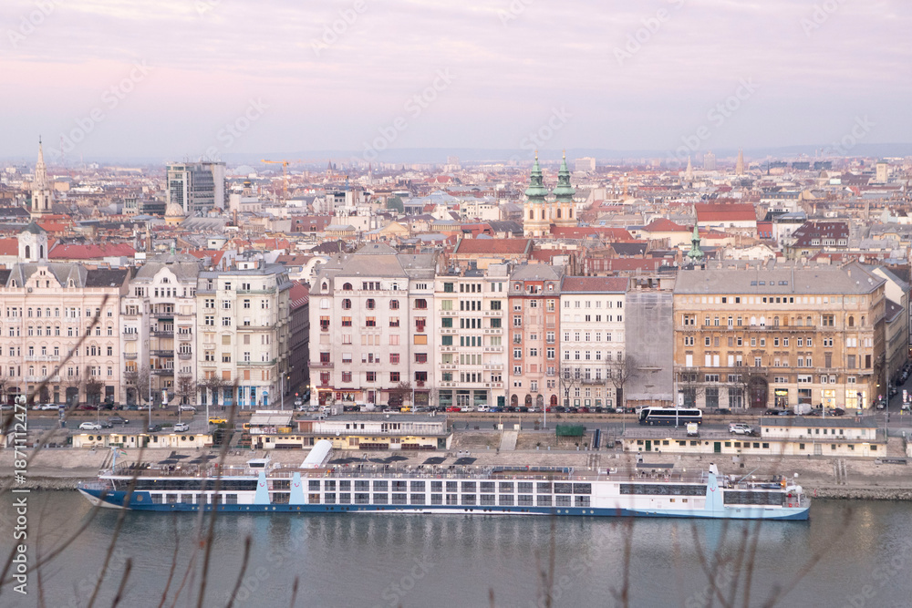 Obraz premium Budapest, Gellert hill