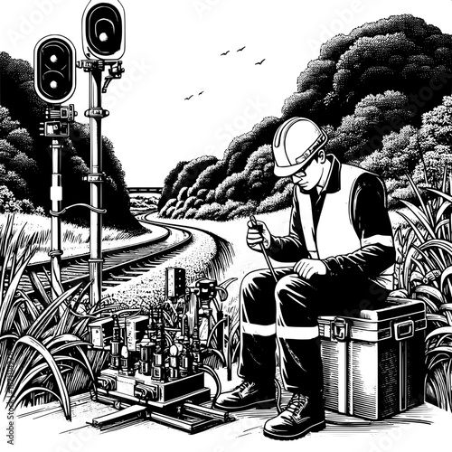Railway Signal Maintenance Worker