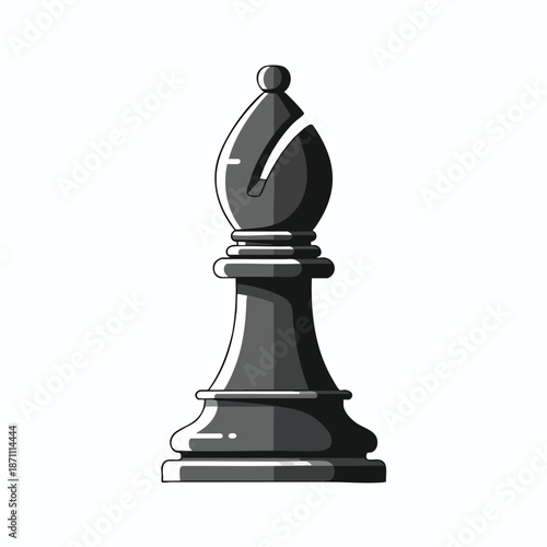 Isolated Vector Chess Piece