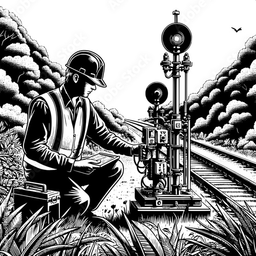 Railway Signal Maintenance Worker