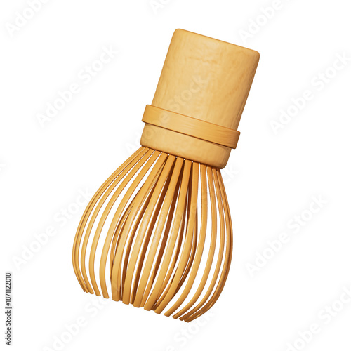 3d bamboo chasen matcha