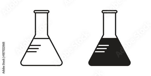 Lab flask icon