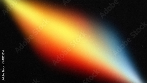 light leak overlay effect with blur rainbow light,retro film texture flare ray lens on black background.abstract background with colorful glowing light,grunge old film burn light