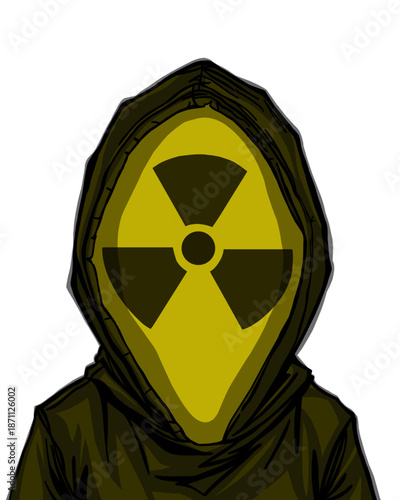 Hooded contaminación 