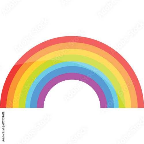 Colorful Rainbow Arch