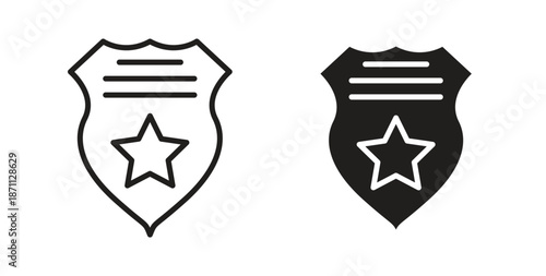 Police badge icon