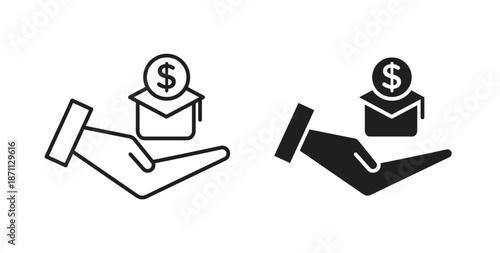 Scholarship fund icon