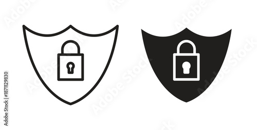 Security lock icon