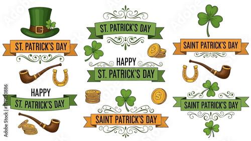 St. Patrick's Day Symbols and Greetings for Festive Celebrations