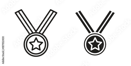 Sports medal icon