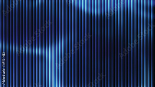 Abstract vertical light streaks in vibrant colors on black background Vertical streaks of vibrant blue, purple, green, and red light create an abstract, glowing pattern against a dark background.