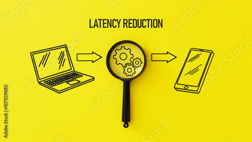 Wallpaper Mural Latency Reduction and Network Optimization in Data Transmission Concept with High Speed Connectivity, Data Flow Efficiency and Digital Infrastructure Performance Torontodigital.ca