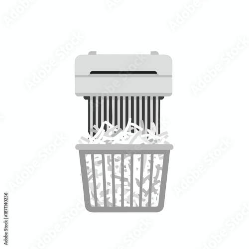 Paper Shredder Destruction of Confidential Documents