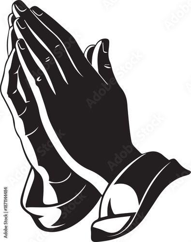Hands in prayer