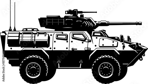 Battle Tank Silhouette Illustration

Armored Military Tank Vector

Modern War Tank Shadow Art