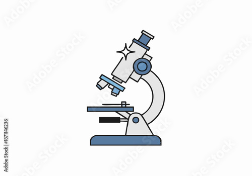 Laboratory Microscope Scientific Research Icon