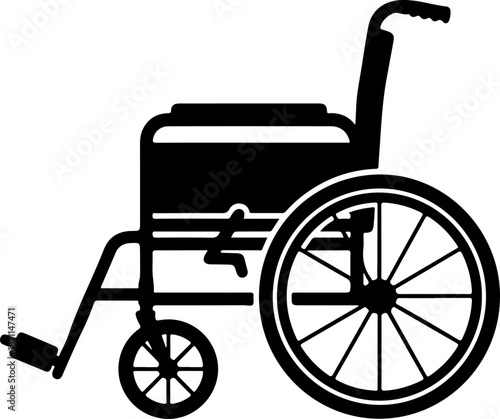 Wheelchair Accessibility Icon Illustration

Black Wheelchair Symbol for Disability Access

Medical Mobility Wheelchair Vector Icon