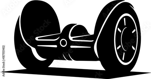 Self-Balancing Hoverboard Silhouette Illustration

Electric Hoverboard Scooter Black Icon

Modern Personal Transport Hoverboard Design