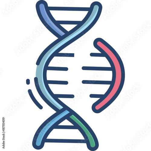 DNA helix icon