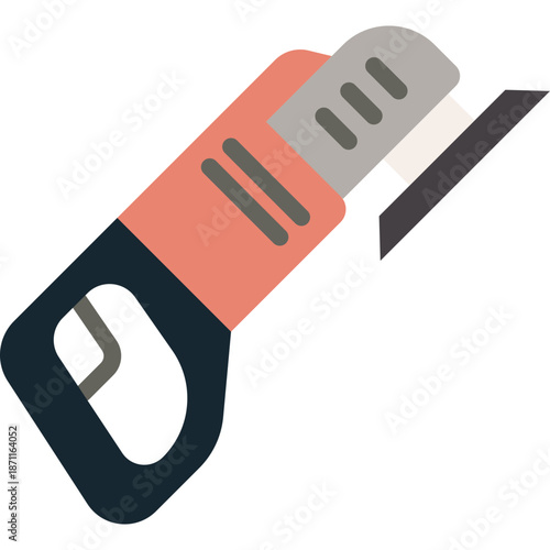 Flat Vector Icon of a Power Sander