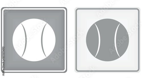 Tennis playfield sign. vector illustration	