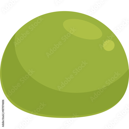 Green Olive Illustration