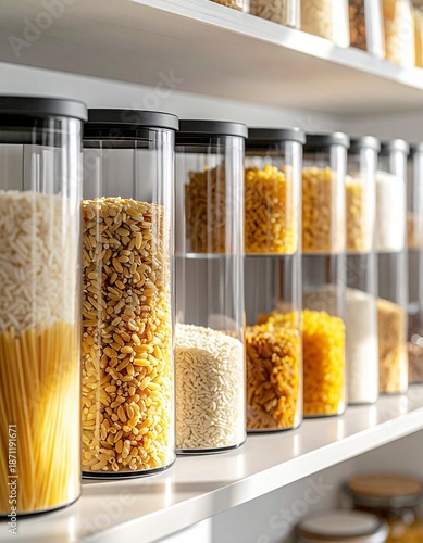 Reis und Nudeln als Grundversorgung