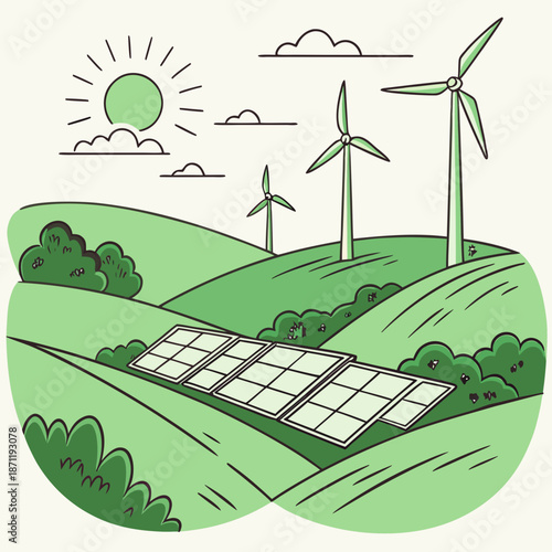 Renewable energy landscape