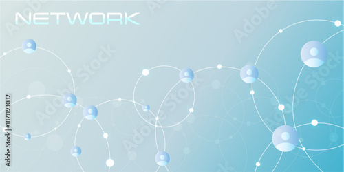 Digital Network Connectivity with People Nodes and Connection Lines