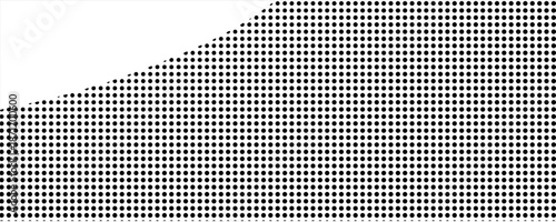 Transparent Vector Gradient Blue Color Halftone Background Staggered Dots Pattern modern dotted