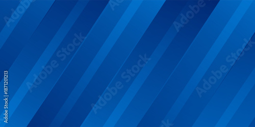 Abstract blue background with glowing geometric lines. Modern blue gradient square shape design. Futuristic technology concept. Suit for brochure,