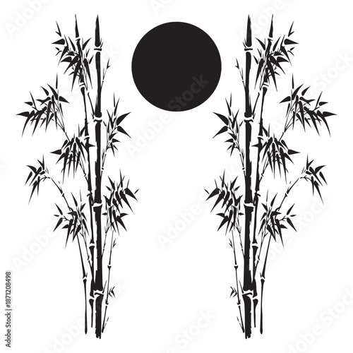 bamboo vector illustration