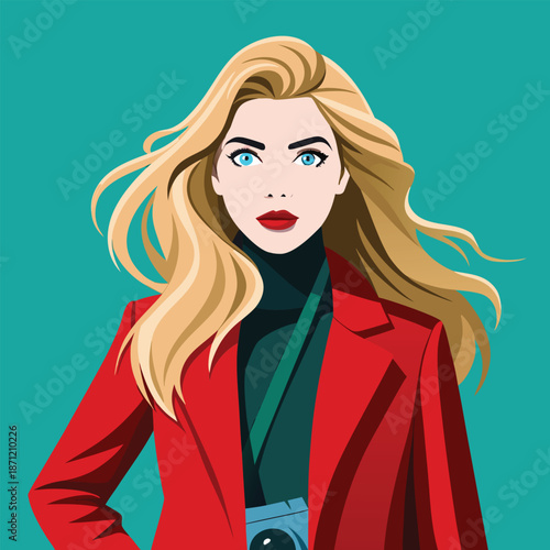 The girl is an actor 