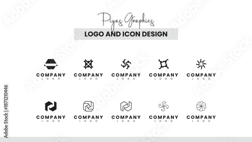 Circular Emblem Logo Design Elements