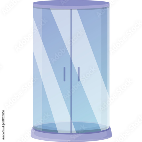 Modern Glass Shower Enclosure