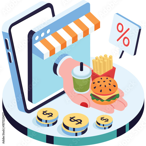 Online Food Ordering and Delivery App Concept