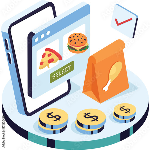 Online Food Ordering and Delivery App Concept