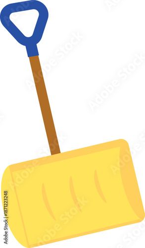 제설 작업용 플라스틱 눈삽