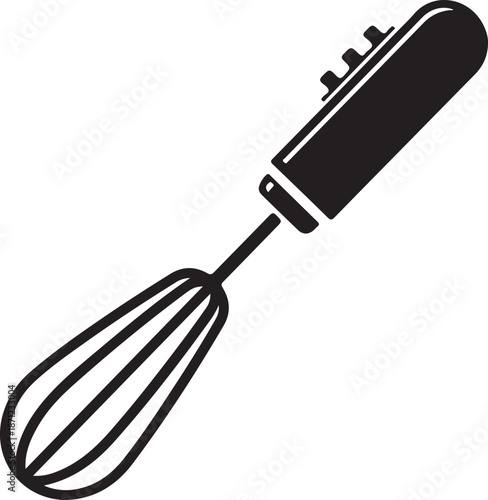 Electric handheld whisk or electric whisk